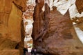 4_ Ravine As Siq in ancient Petra, Jordan.