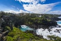 Ravine des Cafres during a sunny day in Reunion Island