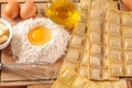 Raviolis. Series, see more... Royalty Free Stock Photo