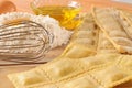 Raviolis. Series, see more... Royalty Free Stock Photo