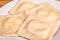 Raviolli close up Royalty Free Stock Photo