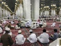 Ravza-i Mutahhara in Masjid Al Nabawi as garden from the Heaven on Earth named