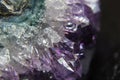Raw Amethyst druse Royalty Free Stock Photo