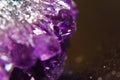 Raw Amethyst druse Royalty Free Stock Photo