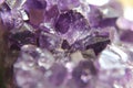 Raw Amethyst druse Royalty Free Stock Photo