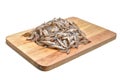 Raw anchovies Royalty Free Stock Photo