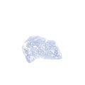 Raw Angelite Crystal Healing Stone Royalty Free Stock Photo