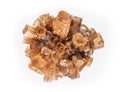 Raw aragonite Royalty Free Stock Photo