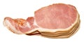 Raw Bacon Rashers Royalty Free Stock Photo