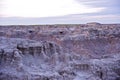 Raw Badlands Landscape