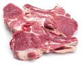 Raw beaf steaks. Royalty Free Stock Photo