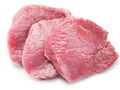 Raw beaf steaks. Royalty Free Stock Photo