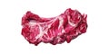 Raw Beef Cut. Fresh Meat For Culinary And Cooking Applications Isolated On Transparent Background Royalty Free Stock Photo