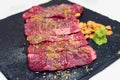 Raw beef ferment Royalty Free Stock Photo