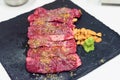 Raw beef ferment Royalty Free Stock Photo