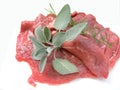 Raw beef fillets Royalty Free Stock Photo