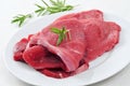 Raw beef fillets Royalty Free Stock Photo