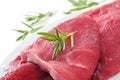 Raw beef fillets Royalty Free Stock Photo