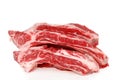 Raw Beef spare ribs