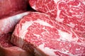 Raw beef steak Royalty Free Stock Photo