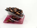 Raw big beans Royalty Free Stock Photo