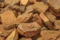 Raw Blocks of Tiger Iron Mineral Stones