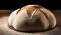 raw bread leavening, AI generated Royalty Free Stock Photo