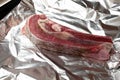 Raw brisket of beef Royalty Free Stock Photo