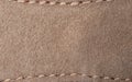 Raw brown leather texture Royalty Free Stock Photo