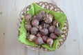 Raw bulbs of tassel hyacinth