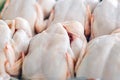 Raw butchered chicken Royalty Free Stock Photo