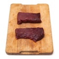 Raw Camel Steaks Royalty Free Stock Photo
