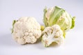 Raw cauliflower vegetable. Generate Ai