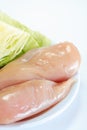 Raw chicken breast Royalty Free Stock Photo