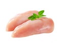 Raw chicken breast fillets Royalty Free Stock Photo