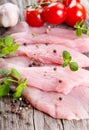 Raw chicken breast fillets Royalty Free Stock Photo