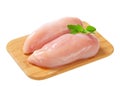 Raw chicken breast fillets Royalty Free Stock Photo