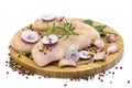 Raw chicken breast meat Royalty Free Stock Photo