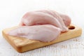 Raw chicken breast Royalty Free Stock Photo