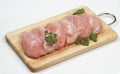 Raw chicken breasts Royalty Free Stock Photo