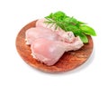 Raw Chicken Drumsticks Isolated, Uncooked Poultry Legs, Fresh Hen Meat, Fresh Chicken Drumstick