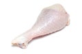 Raw chicken leg Royalty Free Stock Photo