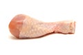 Raw chicken leg isolated Royalty Free Stock Photo