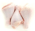 Raw chicken leg Royalty Free Stock Photo