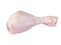 Raw chicken leg Royalty Free Stock Photo