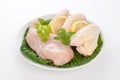 Raw chicken meat Royalty Free Stock Photo