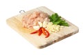 Raw chicken meat Royalty Free Stock Photo