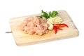 Raw chicken meat Royalty Free Stock Photo
