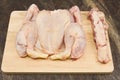 Raw chicken Royalty Free Stock Photo