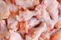 Raw chicken wing Royalty Free Stock Photo